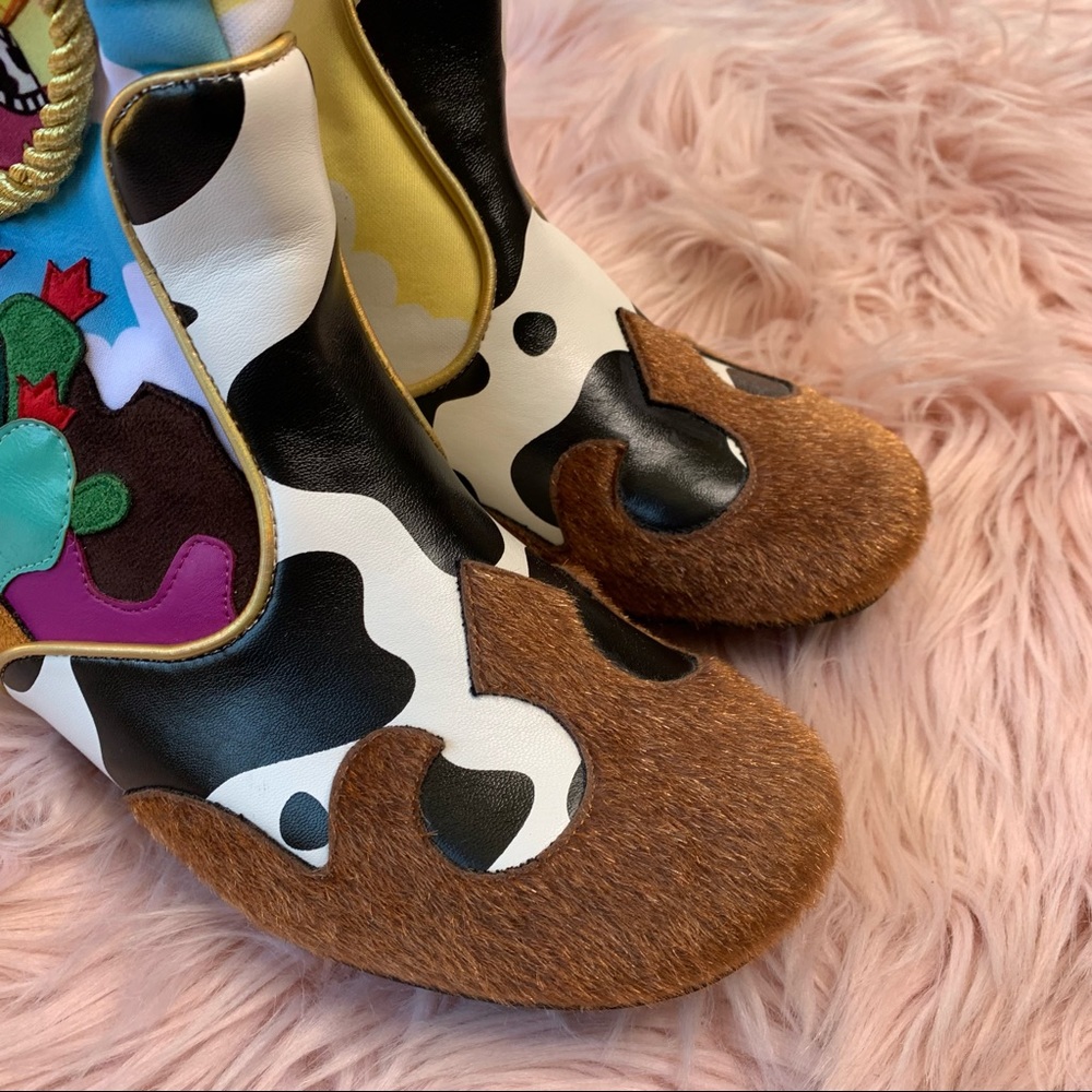 Toy Story RARE Sold Out Irregular Choice Woody Cowgirl / Cowboy Boots - Picture 8 of 12